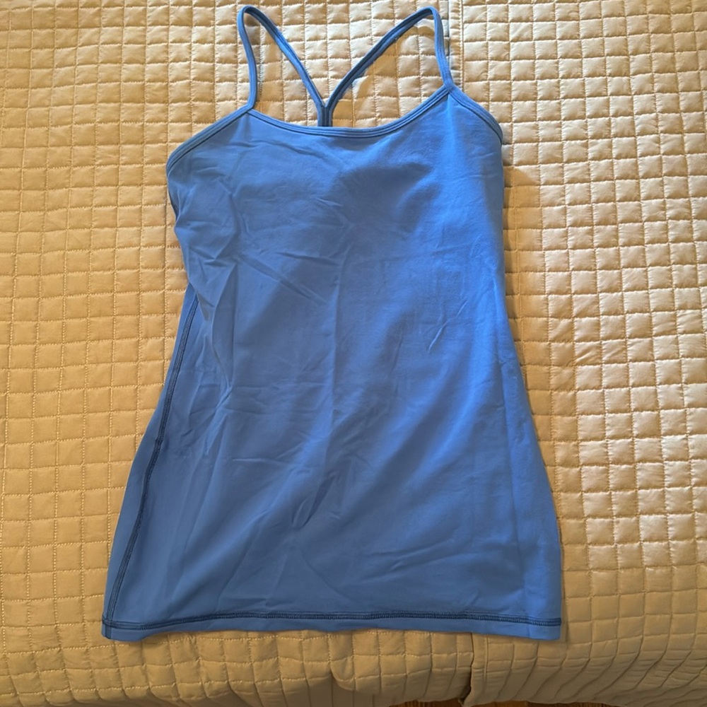 Lululemon royal blue Y-back tank top